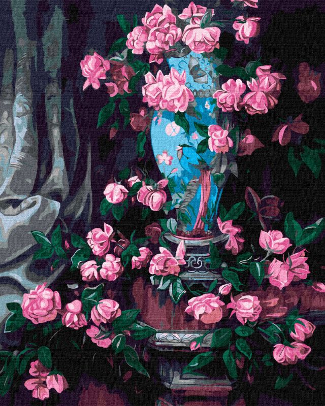 Painting by numbers - Amazing roses ©Popova Josephine
