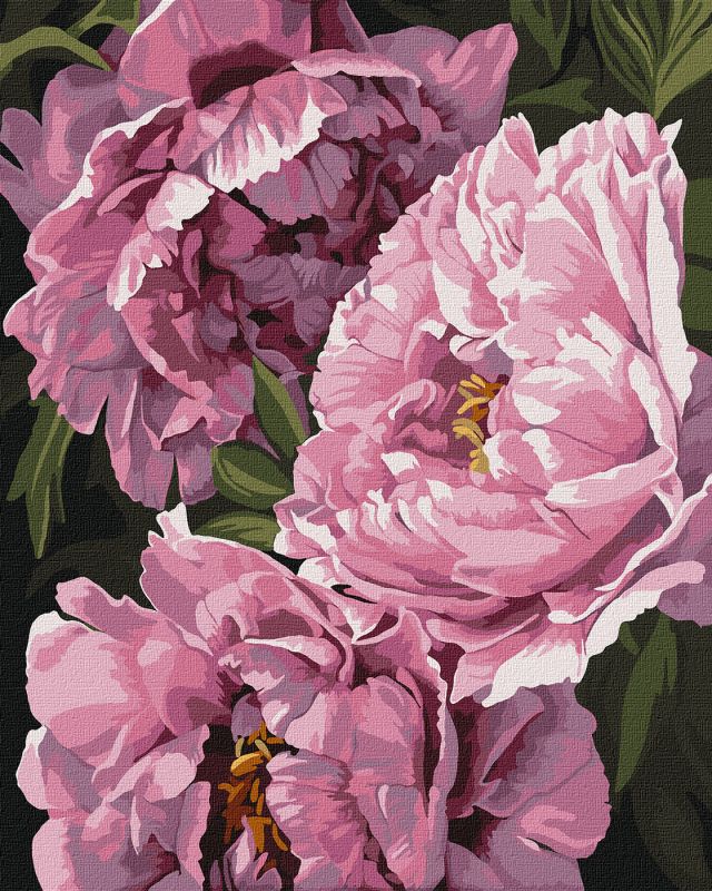 Malen nach Zahlen - Blumenzauber ©ArtAlekhina