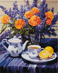 Malen nach Zahlen - Lavendel-Harmonie ©art_selena_ua