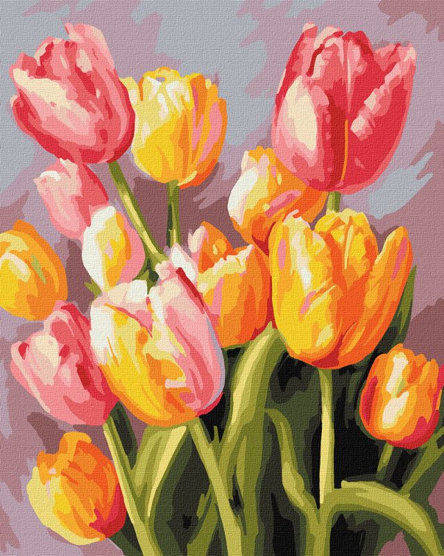 Malen nach Zahlen - Frühlingsstrauß ©art_selena_ua