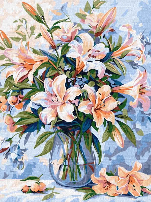 Malen nach Zahlen - Blumen-Gedicht ©art_selena_ua