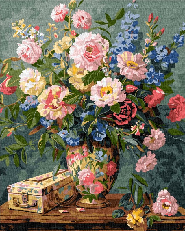 Malen nach Zahlen - Eine blumige Fantasie ©art_selena_ua