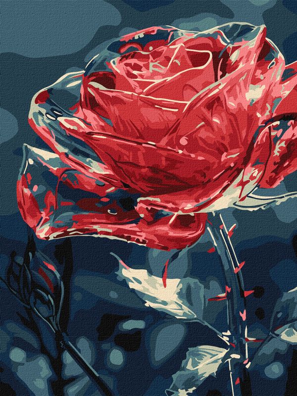 Malen nach Zahlen - Kristallblume ©art_selena_ua