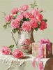 Malen nach Zahlen - Rosa Geschenk ©art_selena_ua