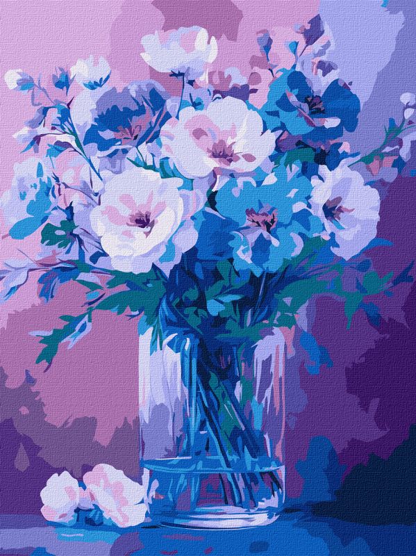 Malen nach Zahlen - Zarte Blumen ©art_selena_ua