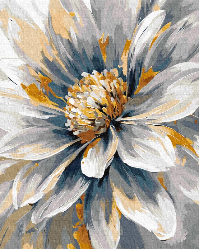 Malen nach Zahlen - Funke der Muse mit extra Metallic-Farben ©art_selena_ua