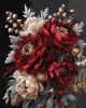 Malen nach Zahlen - Blumige Gelassenheit mit metallischen Farben ©art_selena_ua