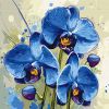 Malen nach Zahlen - Zarte Orchidee ©art_selena_ua