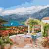 Malen nach Zahlen - Die Bucht von Kotor ©Ira Volkova
