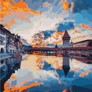 Malen nach Zahlen - Favorit Schweiz