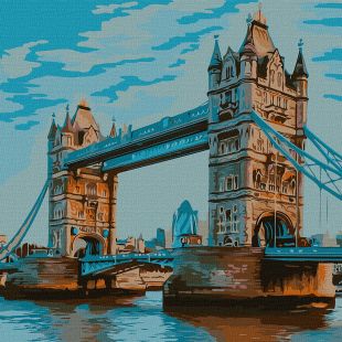 Malen nach Zahlen - Tower Bridge