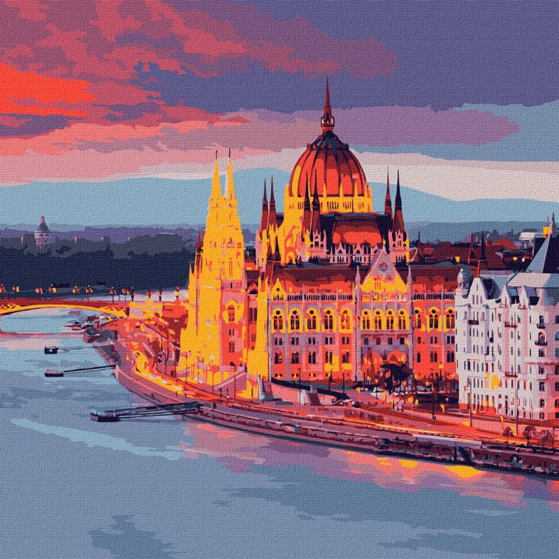 Painting by numbers - Favorite Budapest