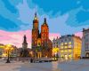 Malen nach Zahlen - Abend Krakau