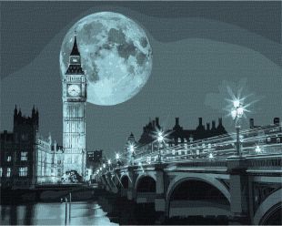 Malen nach Zahlen - Nacht in London
