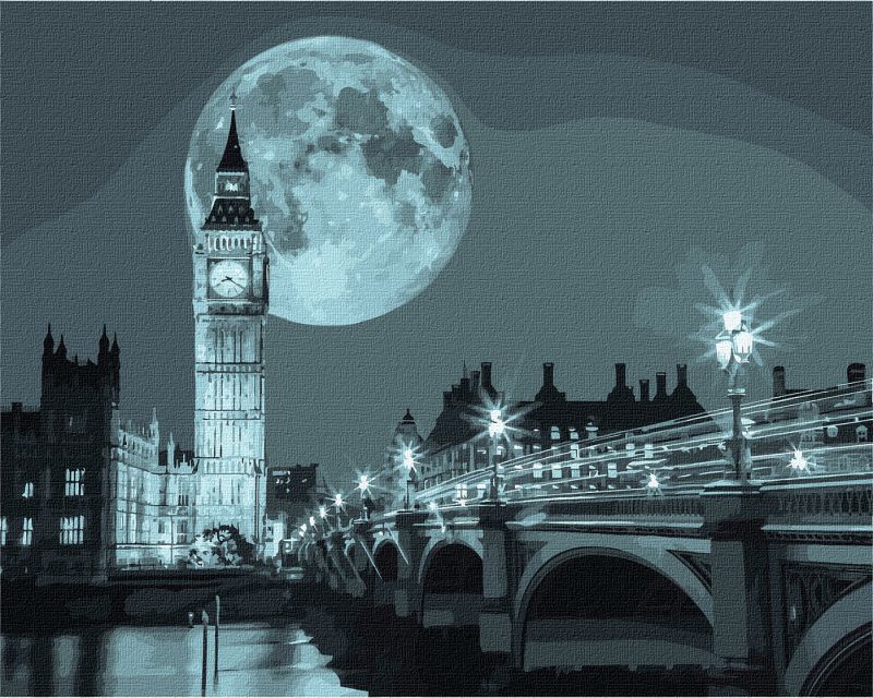 Painting by numbers - A night in London