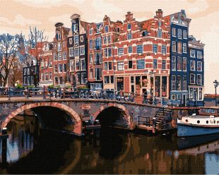 Malen nach Zahlen - Zauberhaftes Amsterdam