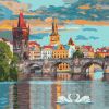 Painting by numbers - Evening Prague
