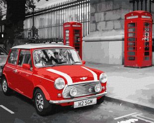 Malen nach Zahlen - Die Farben von London