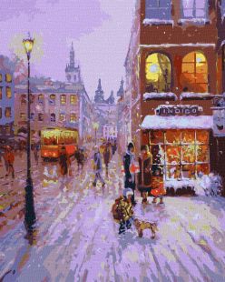 Malen nach Zahlen - Weihnachten ©Kateryna Lisova