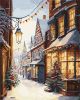 Malen nach Zahlen - Weihnachtsstraße ©art_selena_ua