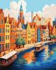 Malen nach Zahlen - Bunte Stadt ©art_selena_ua