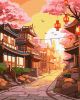 Malen nach Zahlen - Japanische Straße ©art_selena_ua