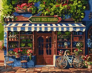 Malen nach Zahlen - Tal der Blumen ©art_selena_ua