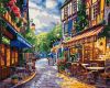 Painting by numbers - A street in France ©art_selena_ua