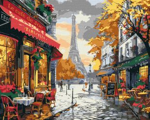 Malen nach Zahlen - Der Glamour von Paris ©art_selena_ua