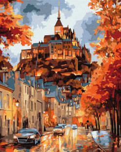 Malen nach Zahlen - Herbststadt ©art_selena_ua