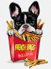 Malen nach Zahlen - Kleine Bulldogge