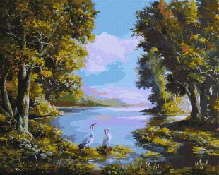 Malen nach Zahlen - Stille im Wald ©Alexander Zakusilov
