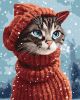 Malen nach Zahlen - Erstaunliche Katze ©Neag Mircea Marius