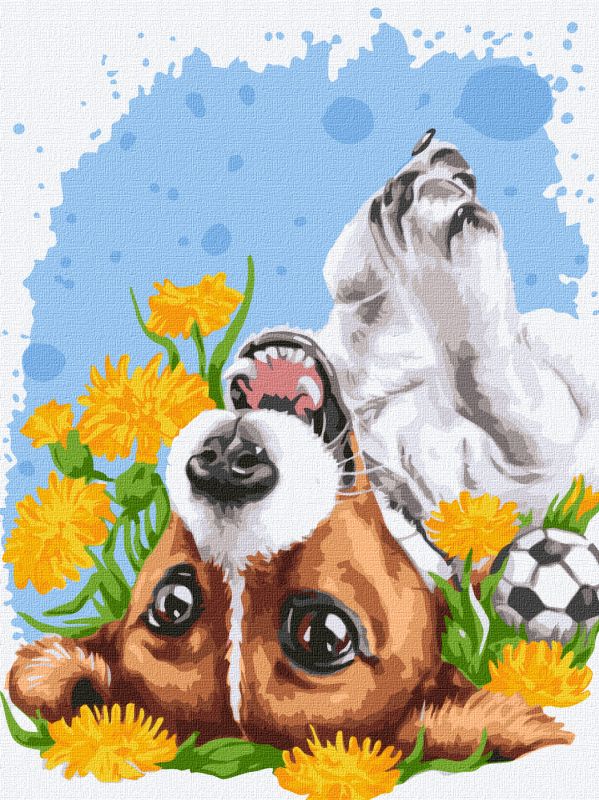 Malen nach Zahlen - Frühlingssonne ©Anna Kulyk