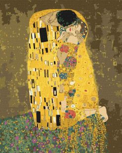 Malen nach Zahlen - Der Kuss 2. Gustav Klimt