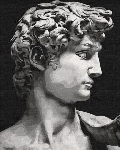 Malen nach Zahlen - Der David von Michelangelo