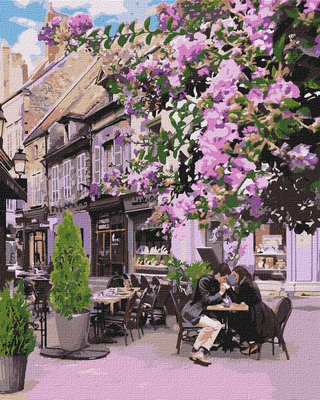 Painting by numbers - Cozy restaurant 