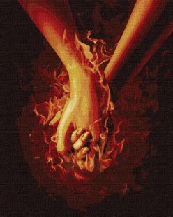 Malen nach Zahlen - Das Feuer zwischen uns 3