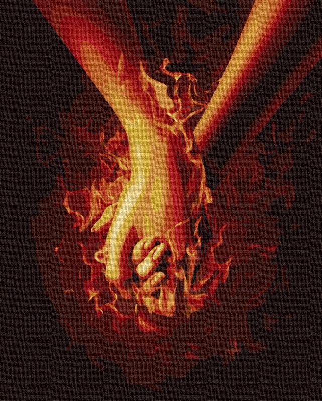 Painting by numbers - Fire between us 3 