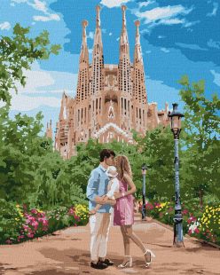 Malen nach Zahlen - Eine Reise nach Barcelona