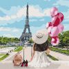 Painting by numbers - Walking along the streets of Paris (big)