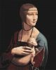 Malen nach Zahlen - Dame mit Hermelin ©Leonardo da Vinci