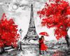 Painting by numbers - Rainy Paris