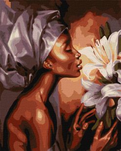Malen nach Zahlen - Der Duft der Lilien