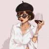 Malen nach Zahlen - Pariser Stil ©lien_illustration