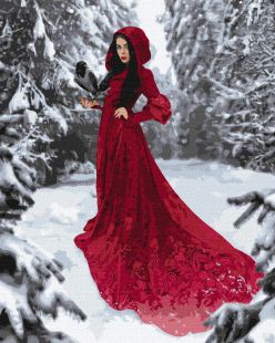 Malen nach Zahlen - Winterliche Schönheit ©Chervona_vorona_photography