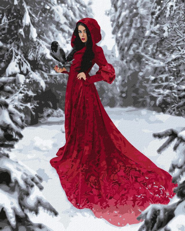 Painting by numbers - Winter beauty ©Chervona_vorona_photography