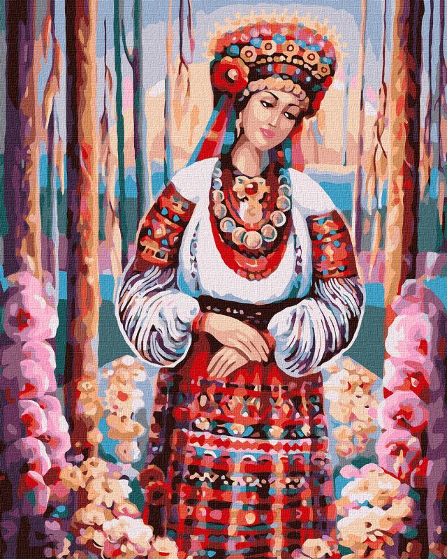 Painting by numbers - Golden bells ©Iryna Kuzmytska