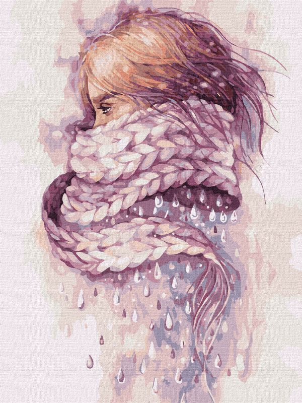 Painting by numbers - Winter cosiness ©lesya_nedzelska_art