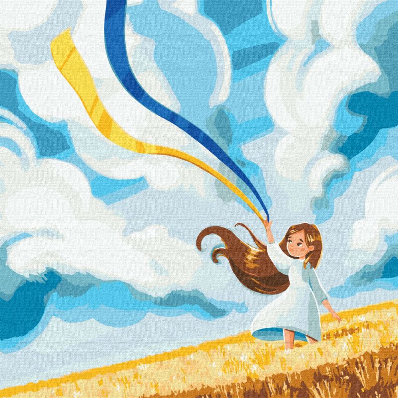 Malen nach Zahlen - Feld ©Kateryna Valerieva
